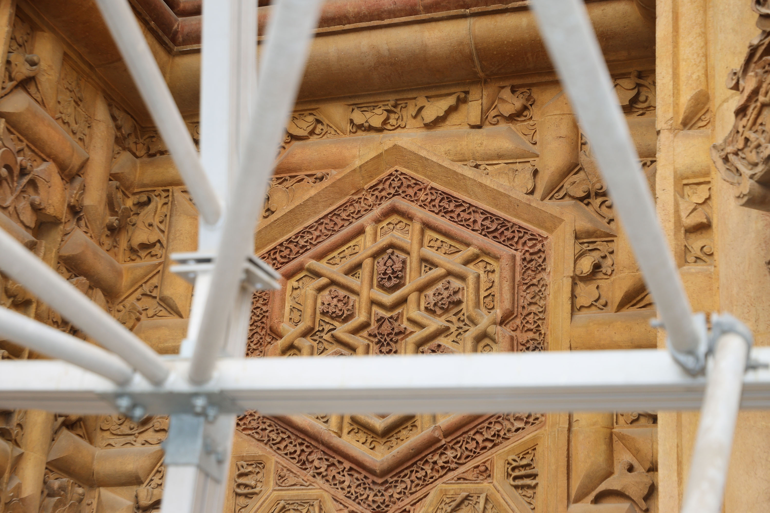 Divriği Ulu Cami ve Darüşşifası ndaki Restorasyon Son Aşamaya Geldi